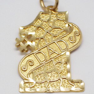 Large #1 Dad Pendant